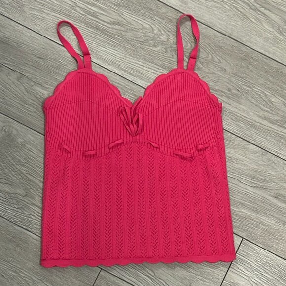 Aritzia Wilfred sweetheart knit tank top - Picture 1 of 4